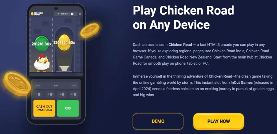 Chicken road 2 demo